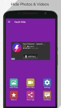 Hide Photos, Videos Vault with Fingerprint unlock screenshot 2