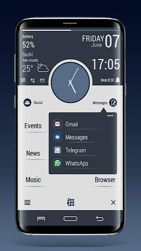 FlatUI 2 Theme for Total Launcher screenshot 2