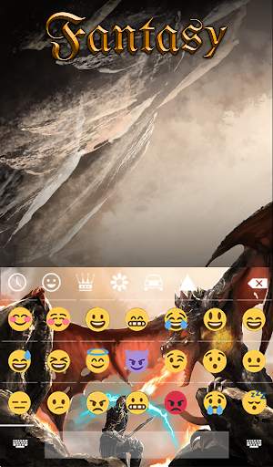 Fantasy Animated Keyboard   Li screenshot 4