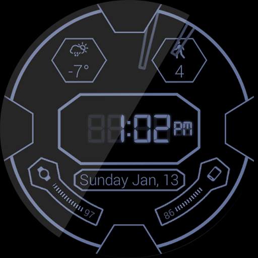 LED Hex HD Watch Face screenshot 19