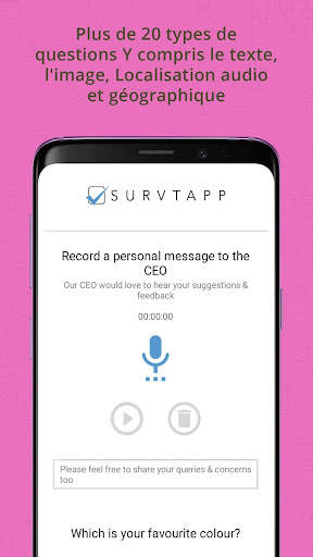 App d'enquête hors ligne screenshot 2