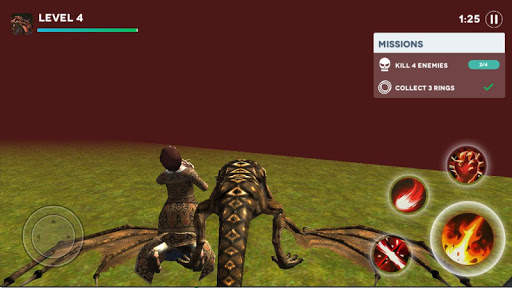 Fire Wyvern Simulator 3D Game screenshot 5