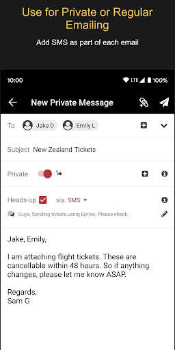EPRIVO Private Email with Voice and Controls screenshot 6