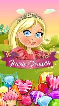 Jewels Princess Crush Mania - Matching Puzzle Game screenshot 1