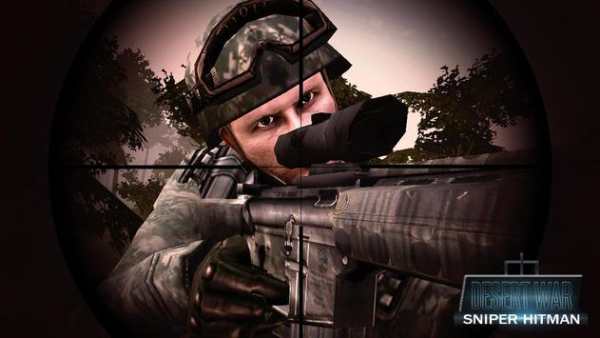 Desert War - Sniper Hitman screenshot 2