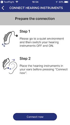 Audio Service App - adjust your hearing aids! screenshot 2