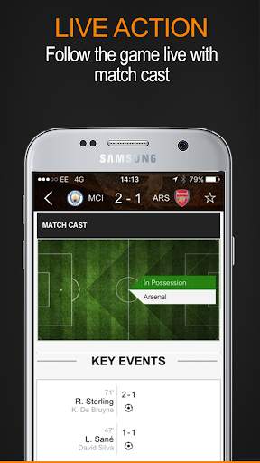 Soccerway screenshot 2