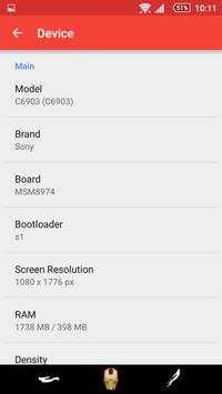 Device Status screenshot 3