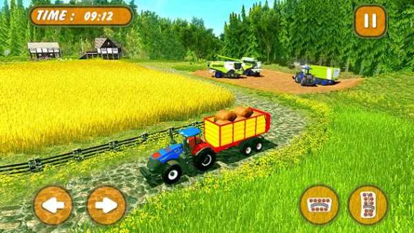 Grand Tractor Forage Farming Simulator 2018 3D screenshot 7