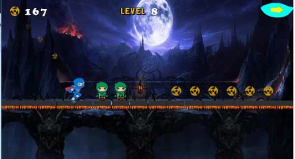 Jumping Ninja warrior screenshot 5