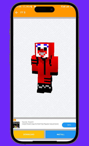 FF Skin for Minecraft PE screenshot 1