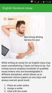 College Essay writing service screenshot 3