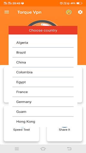 Torque VPN screenshot 2