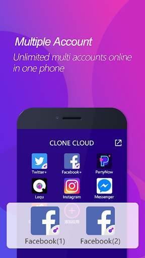 Clone Cloud Pro-Multiple Accounts & App Cloner 1 تصوير الشاشة