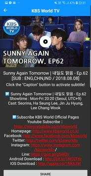 KBS World TV screenshot 3