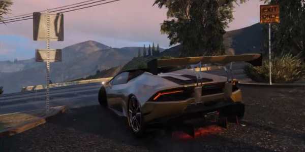 Racing Huracan Simulator 3D screenshot 1