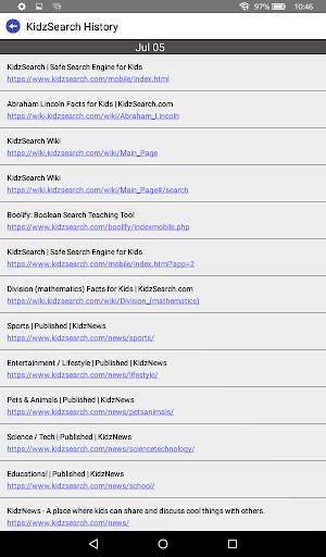 KidzSearch Safe Search Engine screenshot 20