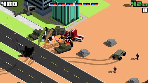 Smashy Road: Wanted screenshot 4