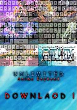 Keyboard Théme Anime 2018 screenshot 4