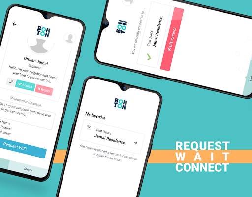 Bonton: Free Wi-Fi & Wi-Fi Sharing screenshot 2