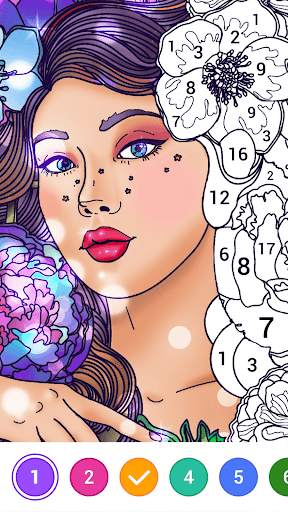 Magic Paint: Color by number 1 تصوير الشاشة