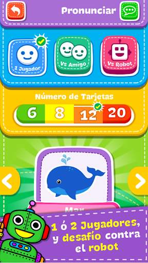 Juego de Memoria - Animales screenshot 3