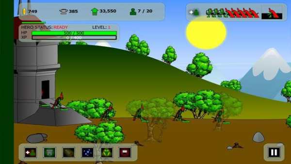 Clan Wars Goblin Forest screenshot 2
