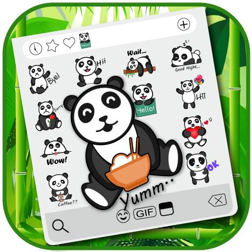 Cute Panda Baby Emoji Stickers 1.0