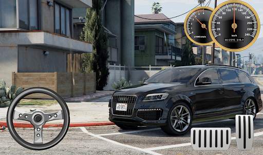 Drive Audi Q7 - City & Parking 1 تصوير الشاشة