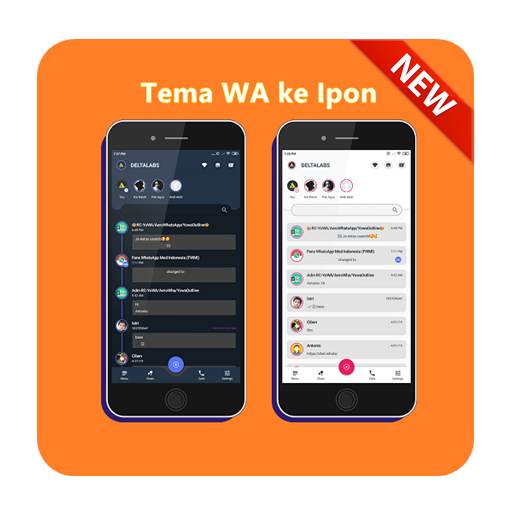 Cara Ganti Tema WA Jadi iOS Ipon 2.3