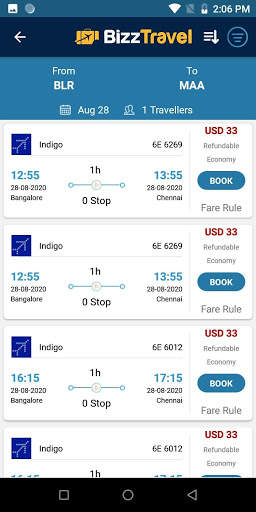 Bizz Travel screenshot 1