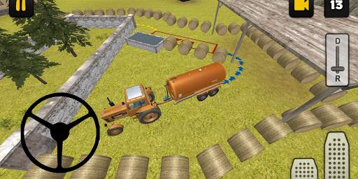 Tractor Simulator 3D: Water Transport screenshot 2
