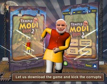 Temple Modi Run 2 screenshot 4