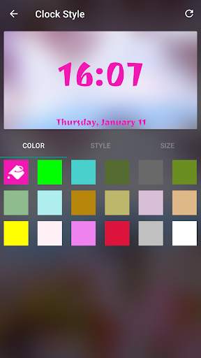 Sakura Pattern Lock Screen screenshot 5
