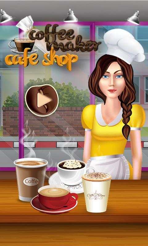 Coffee Maker Cafe Shop & Dessert Game screenshot 5
