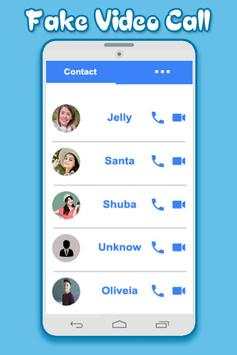 Fake Video Call скриншот 3