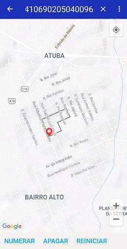 Mapa para Pesquisa screenshot 4