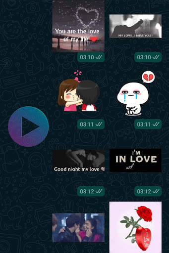 Love Animated Stickers WAStickerApps Romantic screenshot 5