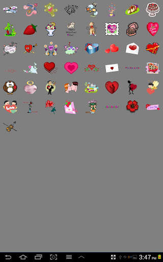 Love Stickers! for Doodle Text 4 تصوير الشاشة