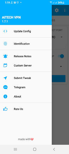 AiTECH VPN - SSH/HTTP/SSL VPN screenshot 2
