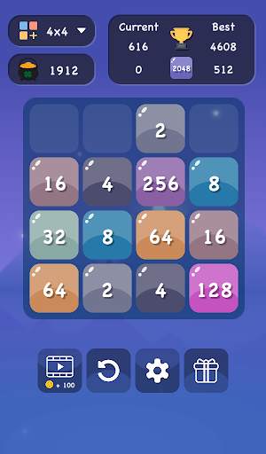 2048 Classic: Number Block Puzzle & Merge Game screenshot 8