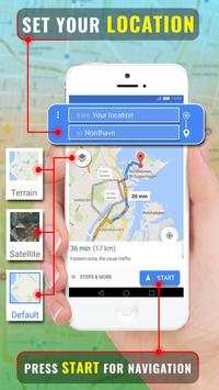 Live GPS Route Finder, GPS Live Street Map, Travel screenshot 1