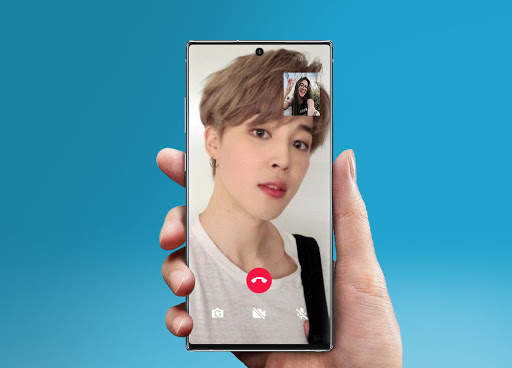 BTS Jimin Fake Call : Video Calling From Jimin screenshot 2