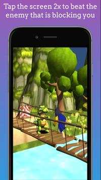 PRIMITIVE DASH Endless Runner 3D Game For Kids скриншот 2