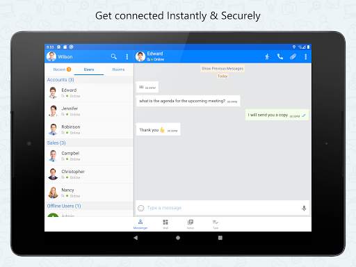 Output Messenger screenshot 8
