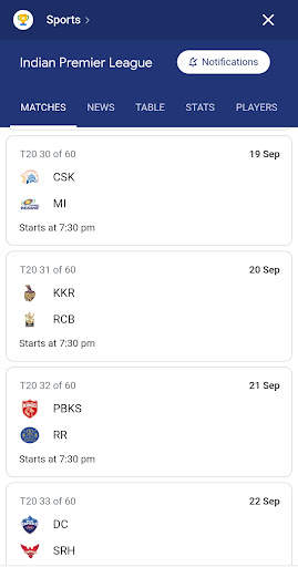 Live Cricket : IPL 2022 Live screenshot 1