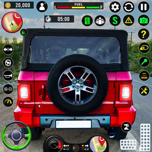 Offroad Jeep 4x4 Hill Climbing 0.1