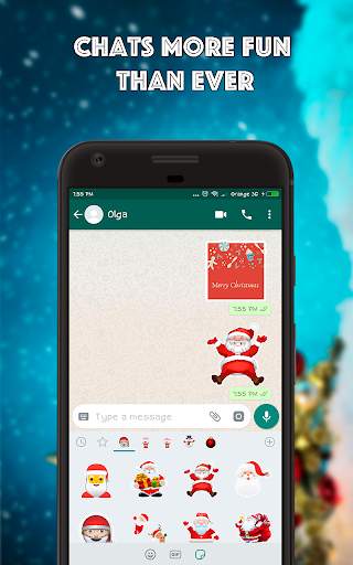 🤶  Xmas stickers Whatsapp 2020 - WAStickersApp screenshot 3