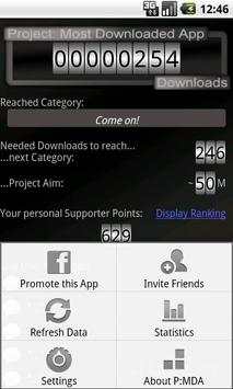 Project: Most Downloaded App screenshot 1