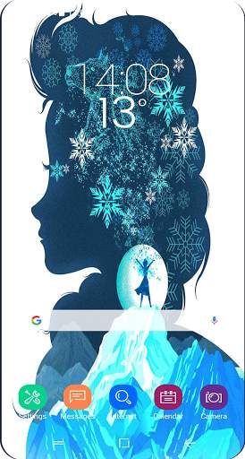 Beautiful Ice Princess Wallpaper HD screenshot 5